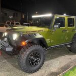 ジープラングラー夜点灯時写真