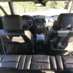 ベンツゲレンデ後部座席写真