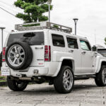 ハマーH3後方写真