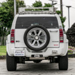 ハマーH3後方写真