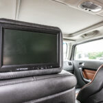 ハマーH3後部座席用モニター写真