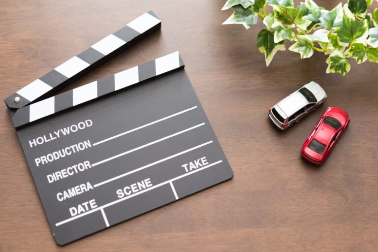 カチンコの写真