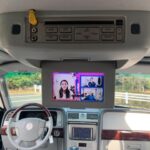 リンカーンナビゲーター後部席用テレビ写真