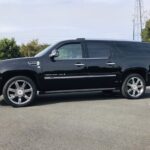 キャデラックエスカレードリムジン仕様側面画像